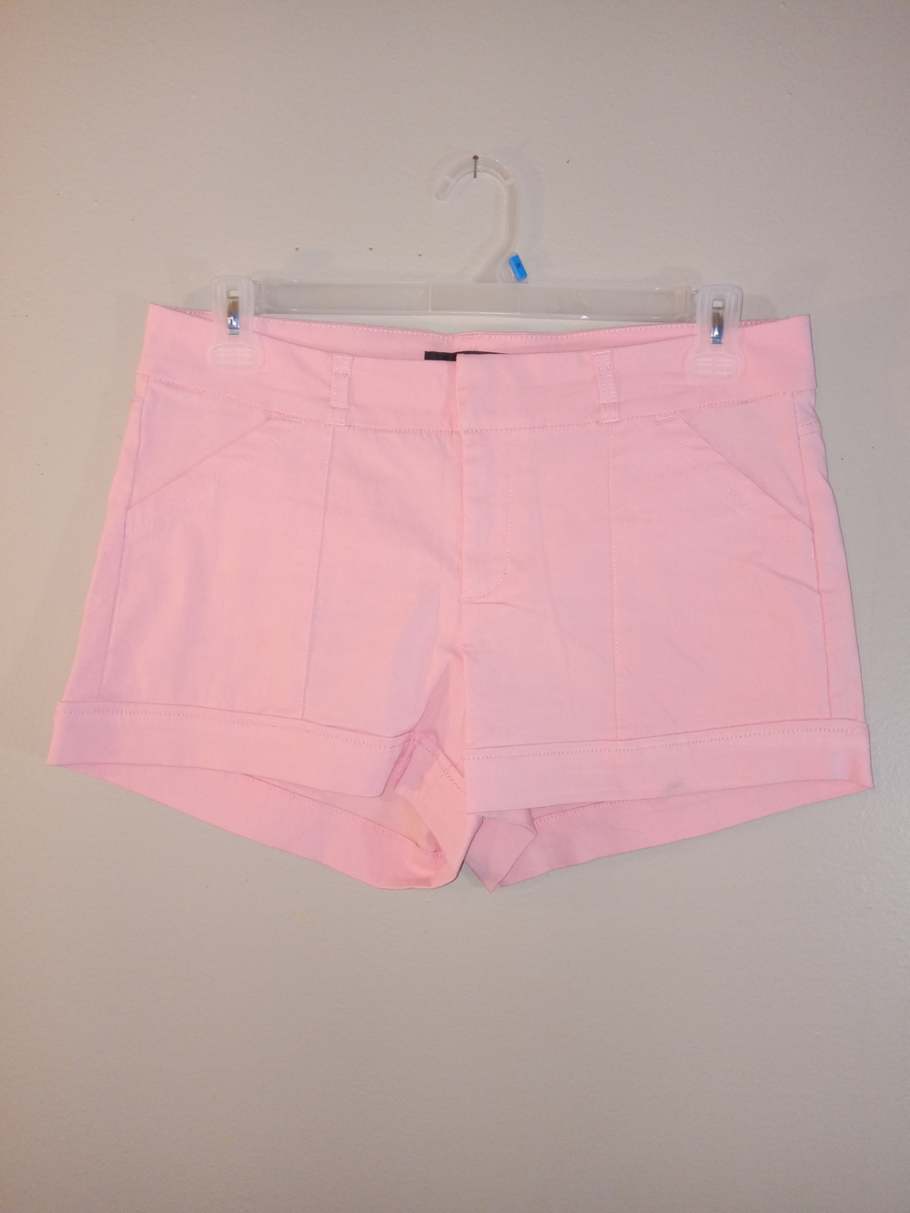 BeBop Light Pink High Waist Casual Shorts